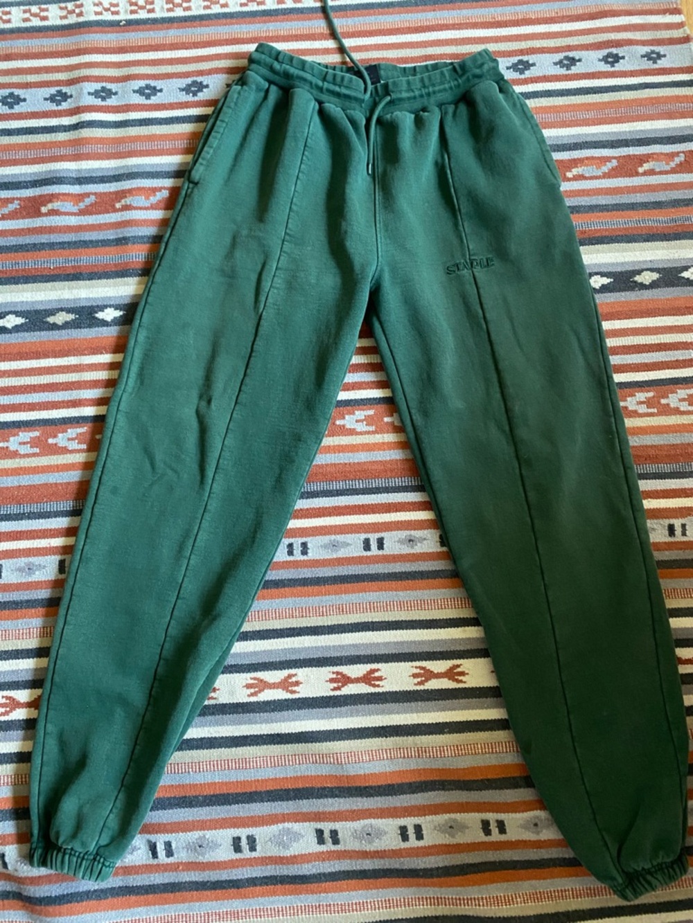 Staple Sz Medium Men’s Jogger Sweatpants Forest Green
